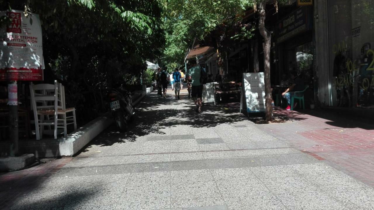 Ferienwohnung Just 9 Min From Acropolis Athen Exterior foto